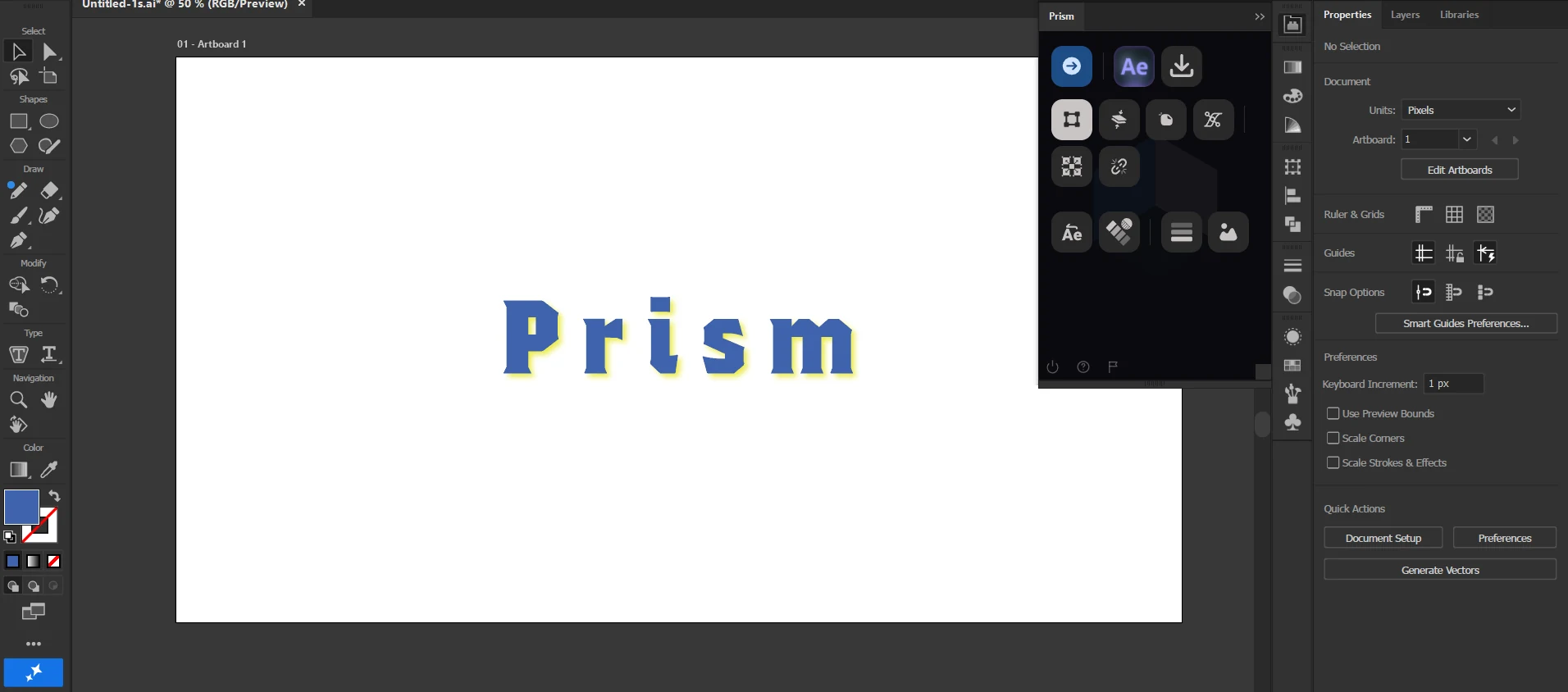 In Illustrator. Letter spacing survives the trip